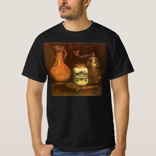 ヴィンセント・ヴァン・ゴッホ - コーヒーミル Tシャツ (正面)