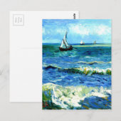 ヴィンセント・ヴァン・ゴッホ・サイント・マリーズの海景 ポストカード (正面/裏面)