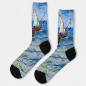 ヴィンセント・ヴァン・ゴッホ - サント・マリーの海景 ソックス (左)