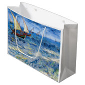 ヴィンセント・ヴァン・ゴッホ - サント・マリーの海景 ラージペーパーバッグ (正面アングル)
