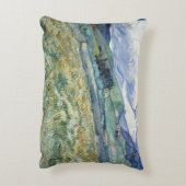 ヴィンセント・ヴァン・ゴッホ – サンレミーの風景 アクセントクッション (裏面(縦))