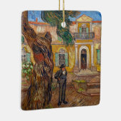 ヴィンセント・ヴァン・ゴッホ - サン・ポール精神病院(サン・レミ・ド・プロヴァンス) セラミックオーナメント (右)