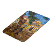 ヴィンセント・ヴァン・ゴッホ - サン・ポール精神病院(サン・レミ・ド・プロヴァンス) マグネット (左側)