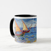 ヴィンセント・ヴァン・ゴッホ – ザシーアットサイントスマリーズ マグカップ (正面左)