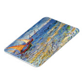 ヴィンセント・ヴァン・ゴッホ – ザシーアットサイントスマリーズ マグネット (左側)