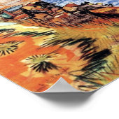 ヴィンセント・ヴァン・ゴッホ – ザラングロスブリッジAt Arles ポスター (角)