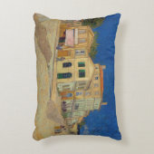 ヴィンセント・ヴァン・ゴッホ – ザ・イエローハウス/ザ・通り アクセントクッション (正面(垂直))