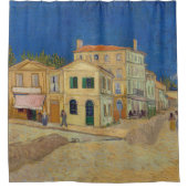 ヴィンセント・ヴァン・ゴッホ – ザ・イエローハウス/ザ・通り シャワーカーテン (正面)