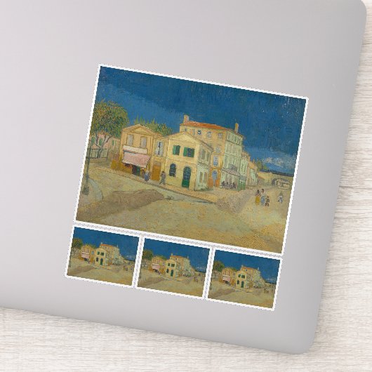 ヴィンセント・ヴァン・ゴッホ、ザ・イエローハウス、ザ・通り シール (詳細)