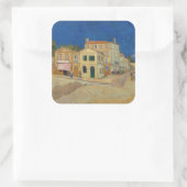 ヴィンセント・ヴァン・ゴッホ – ザ・イエローハウス/ザ・通り スクエアシール (バッグ)