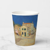 ヴィンセント・ヴァン・ゴッホ – ザ・イエローハウス/ザ・通り 紙コップ (裏面)