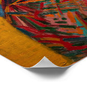 ヴィンセント・ヴァン・ゴッホ – ザ・イタリアンウーマン ポスター (角)