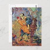 ヴィンセント・ヴァン・ゴッホ – ザ・グッド・サマリア人 – ファインアート ポストカード (正面/裏面)