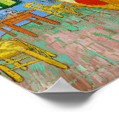 ヴィンセント・ヴァン・ゴッホ・ザ・ベッドルーム・イン・アレス ポスター (角)