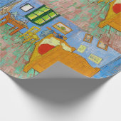 ヴィンセント・ヴァン・ゴッホ・ザ・ベッドルーム・イン・アレス ラッピングペーパー (角)