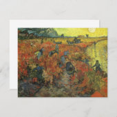 ヴィンセント・ヴァン・ゴッホ – ザ・レッド・ヴィネヤード (正面/裏面)
