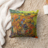 ヴィンセント・ヴァン・ゴッホ – ザ・レッド・ヴィネヤード クッション (ブランケット)