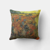 ヴィンセント・ヴァン・ゴッホ – ザ・レッド・ヴィネヤード クッション (裏面)