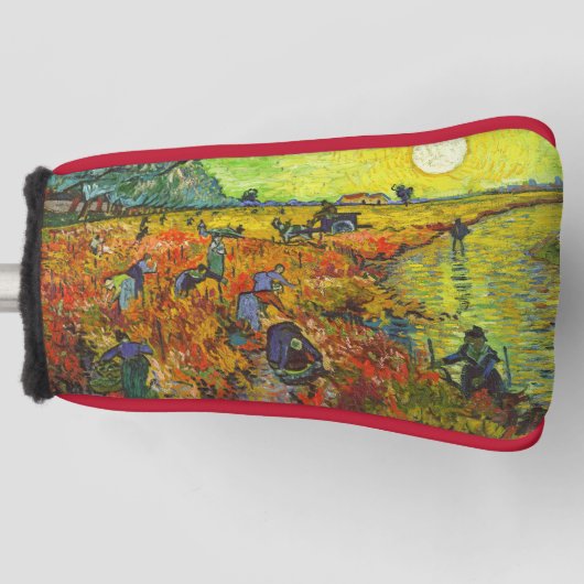 ヴィンセント・ヴァン・ゴッホ – ザ・レッド・ヴィネヤード ゴルフヘッドカバー (正面)