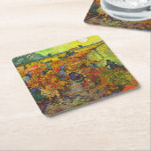 ヴィンセント・ヴァン・ゴッホ – ザ・レッド・ヴィネヤード スクエアペーパーコースター (アングル)