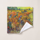 ヴィンセント・ヴァン・ゴッホ – ザ・レッド・ヴィネヤード バスタオルセット (ウォッシュタオル)