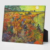 ヴィンセント・ヴァン・ゴッホ – ザ・レッド・ヴィネヤード フォトプラーク (側面)