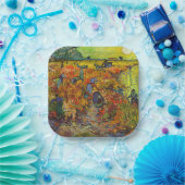 ヴィンセント・ヴァン・ゴッホ – ザ・レッド・ヴィネヤード ペーパープレート (パーティー)