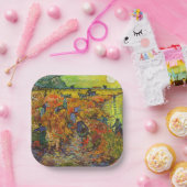 ヴィンセント・ヴァン・ゴッホ – ザ・レッド・ヴィネヤード ペーパープレート (パーティー)