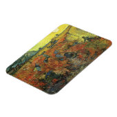 ヴィンセント・ヴァン・ゴッホ – ザ・レッド・ヴィネヤード マグネット (左側)