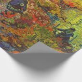 ヴィンセント・ヴァン・ゴッホ – ザ・レッド・ヴィネヤード ラッピングペーパー (角)