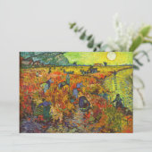 ヴィンセント・ヴァン・ゴッホ – ザ・レッド・ヴィネヤード 招待状 (スタンド正面)