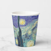 ヴィンセント・ヴァン・ゴッホ/ザ・星空の夜の紙カップ 紙コップ (正面)