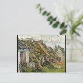 ヴィンセント・ヴァン・ゴッホ | シャポンヴァルの茅葺き小屋 ポストカード (スタンド正面)