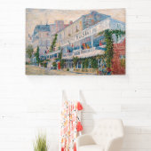 ヴィンセント・ヴァン・ゴッホ – シレーネのレストラン 横断幕 (インサイチュ)