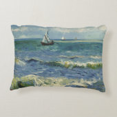 ヴィンセント・ヴァン・ゴッホ – シースケープニアサイントスマリー アクセントクッション (裏面)