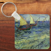 ヴィンセント・ヴァン・ゴッホ – シースケープ・アット・セイント・マリーズ キーホルダー (正面)