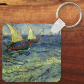 ヴィンセント・ヴァン・ゴッホ – シースケープ・アット・セイント・マリーズ キーホルダー (裏面)