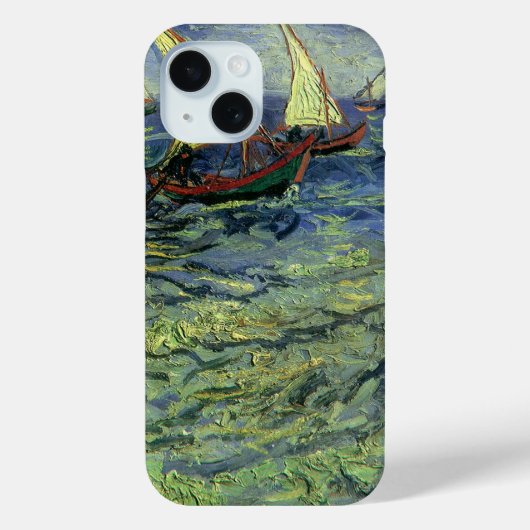 ヴィンセント・ヴァン・ゴッホ – シースケープ・アット・セイント・マリーズ Case-Mate iPhoneケース (裏面)