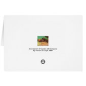 ヴィンセント・ヴァン・ゴッホ – ジプシー・キャラバンの陣地 (裏面横)