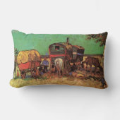 ヴィンセント・ヴァン・ゴッホ – ジプシー・キャラバンの陣地 ランバークッション (正面)