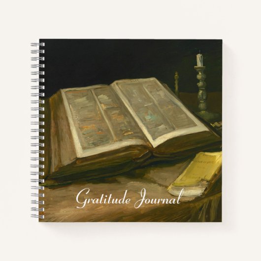 ヴィンセント・ヴァン・ゴッホ・ジャーナルによる聖書との静物詩 ノートブック (正面)