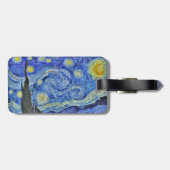 ヴィンセント・ヴァン・ゴッホ・スターリーナイトギャラリーHDファインアート ラゲッジタグ (裏面横)