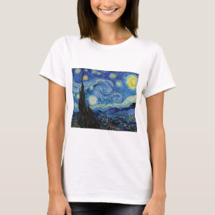 ヴィンセント·ヴァン·ゴッホ·スターリー·ナイト Tシャツ