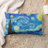ヴィンセント・ヴァン・ゴッホ・スター鮮やかリー・絵を描ナイトの芸術 ランバークッション (ブランケット)