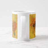 ヴィンセント・ヴァン・ゴッホ・スチル・ライフ花瓶15ひまわり花 ジャンボコーヒーマグカップ (裏面)