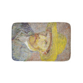 ヴィンセント・ヴァン・ゴッホ - ストロー帽の自画像 バスマット (正面)