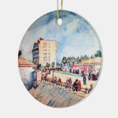 ヴィンセント・ヴァン・ゴッホ セラミックオーナメント (左)