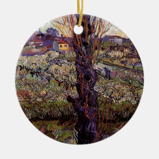 ヴィンセント・ヴァン・ゴッホ セラミックオーナメント (正面)