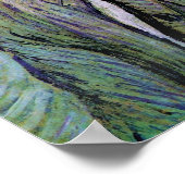 ヴィンセント・ヴァン・ゴッホ・セルフィー携帯電話のセルフポートレート ポスター (角)