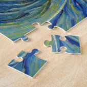 ヴィンセント・ヴァン・ゴッホ – セルフポートレート（パレット付） ジグソーパズル (側面)